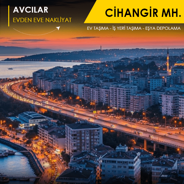 Cihangir'de profsyonel taşımacılık.