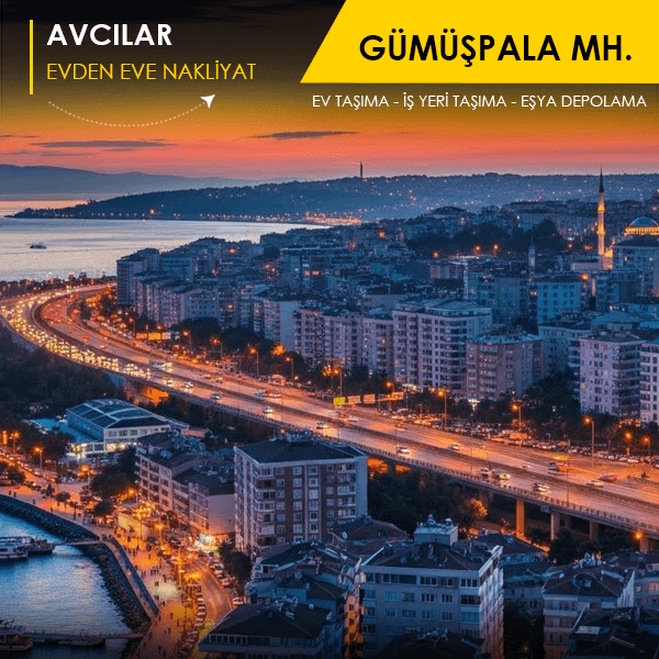 Gümüşpala'nın ambalajlı nakliyat hizmeti.